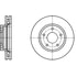 426164 by ATE BRAKE PRODUCTS - ATE Original Front  Disc Brake Rotor 426164 for Mitsubishi