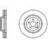 430171 by ATE BRAKE PRODUCTS - ATE Original Front  Disc Brake Rotor 430171 for Mercedes Benz