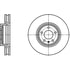 430235 by ATE BRAKE PRODUCTS - ATE Original Front Disc Brake Rotor 430235 for Audi