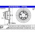 434102 by ATE BRAKE PRODUCTS - ATE Original Front Right Disc Brake Rotor 434102 for Porsche