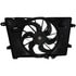 Continental AG FA70162 Engine Cooling Fan Assembly Radiator Fan Assembly