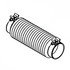 04-27252-000 by FREIGHTLINER - Exhaust Pipe Bellow - Stainless Steel, 4" Length, 5.13" Diameter