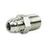 2404-08-08 by TOMPKINS - Hydraulic Fitting, 08MJ-08MP, 3/4-16 Male JIC x 1/2-14 Male NPT, Carbon Steel