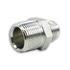 2404-12-16 by TOMPKINS - Hydraulic Coupling/Adapter - MJ x MP, Male Connector, Steel