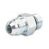 6400-06-04 by TOMPKINS - Hydraulic Coupling/Adapter - MJ x MB,  Straight Thread Connector, Steel