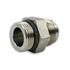 6400-16-16 by TOMPKINS - Hydraulic Coupling/Adapter - MJ x MB,  Straight Thread Connector, Steel