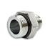 6400-12-16 by TOMPKINS - Hydraulic Coupling/Adapter - MJ x MB,  Straight Thread Connector, Steel