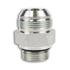 6400-20-16 by TOMPKINS - Hydraulic Coupling/Adapter - MJ x MB,  Straight Thread Connector, Steel