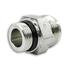 6400-20-16 by TOMPKINS - Hydraulic Coupling/Adapter - MJ x MB,  Straight Thread Connector, Steel