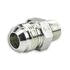 2404-10-06 by TOMPKINS - Hydraulic Coupling/Adapter - MJ x MP, Male Connector, Steel