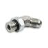Tompkins 6802-06-06 Hydraulic Coupling / Adapter Hydraulic Coupling / Adapter - Steel, 45-deg JIC to O-Ring Male Elbow, SAE