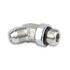 Tompkins 6802-08-08 Hydraulic Coupling / Adapter Hydraulic Coupling Adapter - #8 Male JIC x #8 Male ORB, 45 Degree Elbow