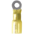 1-1932 by PHILLIPS INDUSTRIES - Ring Terminal - 12-10 ga., Yellow, #8 Stud, 25 Pieces, Heat Required