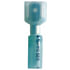 Phillips Industries 1-1972 Butt Connector Male Terminal - 16-14 ga., Blue, 0.250 in. Tab, Fully Insulated