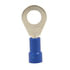 1-52136 by PHILLIPS INDUSTRIES - Ring Terminal - 100 Pieces, 16-14 ga., Blue, PVC, 1/4 in. Stud