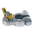 8-620 by PHILLIPS INDUSTRIES - Battery Cable Clamp - Marine, Positve, Brass, Tin Plated, Top Post-to 3/8 in. Stud