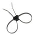 8-45134 by PHILLIPS INDUSTRIES - Dual Clamp Cable Ties - Black, 13" Length, 25 Pcs., Polybag (Please allow 7 days for handling. If you wish to expedite, please call us.)