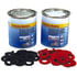 Phillips Industries 9-435 Felt Washer Felt Washer - 100 Pieces, Black, Top Post Terminal