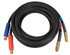 11-8112 by PHILLIPS INDUSTRIES - Air Brake Air Line - 12 ft., Pair, Black Rubber with Red and Blue Grips