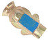 12-4063 by PHILLIPS INDUSTRIES - Gladhand-Service-Anodized With Poly Seal