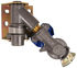 12-450623 by PHILLIPS INDUSTRIES - Gladhand - 45 deg. with Anodized Service, Blue, 3/8 in. Female Pipe Thread, Bottom
