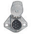 15-720 by PHILLIPS INDUSTRIES - Trailer Receptacle Socket - 7-Way, Split Pin 2 Hole Mount Die-Cast