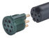 16-125 by PHILLIPS INDUSTRIES - Electrical Connectors - Plug-In Replacement Cartridge For Quick Connect Plug