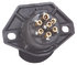 16-720B by PHILLIPS INDUSTRIES - Trailer Receptacle Socket - 2 Holes, Wire Insertion, Split Pin, Individually Bagged