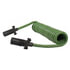 30-4327 by PHILLIPS INDUSTRIES - ABS Coiled Cable - 12 ft., Army Green, with 7-Way Molded Plugs