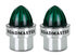 848-2G by ROADMASTER - Green Bumper Guide Lens (1 Pair)