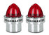 848-2R by ROADMASTER - Red Bumper Guide Lens (1 Pair)