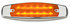 1806-2A by ROADMASTER - Amber 12 LED Marker Light. Stainless Steel Bezel. Wire Lead with Bullet and Ring