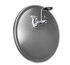 Roadmaster 4081S Door Mirror 8-1/2" Convex mirror head with smooth back, offset mount.