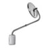 Roadmaster 4222S Hood Mirror 8-1/2" Convex mirror. Includes curved and straight extension.