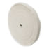 Roadmaster 8030-6 Buffing Wheel 6" Soft Muslin Pad Spiral 30-ply; 1/2" Arbor
