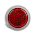 402039 by BETTS HD - Stop / Turn / Tail Light - Red Flat Lens, No optics, 45 LEDs, Gray Housing