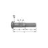 E-4967-R by EUCLID - Serrated Wheel Stud - Left Side