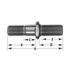 E-5551-R by EUCLID - Euclid Wheel End Hardware - Wheel Stud, Double End, RH