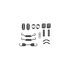 E-10875 by EUCLID - Drum Brake Hardware Kit - Trailer Axle, 12.25 in. Brake Drum Diameter