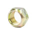 E5977R by EUCLID - Wheel Cap Nut - 7/8" Right Side Wheel End Outer, Zinc Dichromate Plated