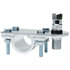 RoadPro RP535 Antenna Mounting Kit Mirror Mount - Aluminum, with 3/8" x 24 Thread, Heavy Duty SO-239 Connector