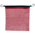 RoadPro 1818B Safety Flag Safety Flag - Danger/Warning Flag, Red Nylon Mesh, 18" x 18", with Elastic Strap and Plastic Coated
