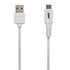 MB06634 by MOBILE SPEC - USB Charging Cable - Micro To USB-C Cable, 10 ft., White