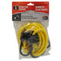 RPJS-HD40 by ROADPRO - Stretch Cord - Nylon, 40" (10mm), Heavy-Duty, with Plastic Coated Anti-Scratch Hooks