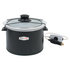 RPSL-350 by ROADPRO - Slow Cooker - 1.5 Quart, Black, 12V, Removable Stoneware Crock