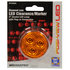 RP1030ADL by ROADPRO - Marker Light - Round, 2" Diameter, Amber, Diamond Lens, 2-Pin Connector, 3 LEDs