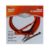 RP04851 by ROADPRO - Battery Booster Cable - 8 Gauge, 12 ft., Copper-Plated Steel Clamps