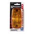 RP1375ADL by ROADPRO - Marker Light - 4" x 2", Amber, 13 LEDs, Double Bubble Sealed Light, Diamond Lens