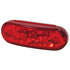 RP6064RSMD by ROADPRO - Brake / Tail / Turn Signal Light - 6.5" x 2.25", Red, Oval, Diamond Lens, 7 LEDs