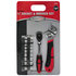 18HS007 by ROADPRO - Wrench Set - 20-Piece, 1/4", with 18 Assorted Metric and SAE Sockets